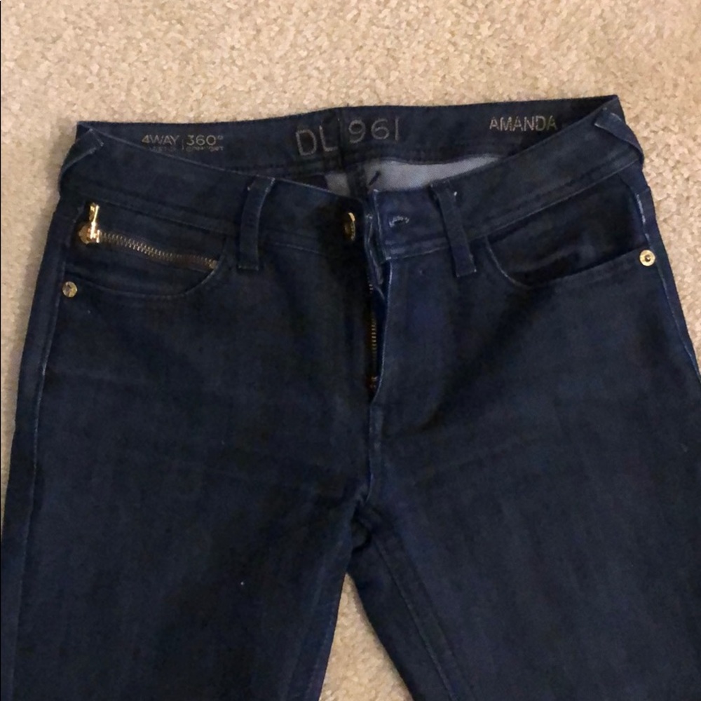 DL1961 Skinny Jeans, dark wash